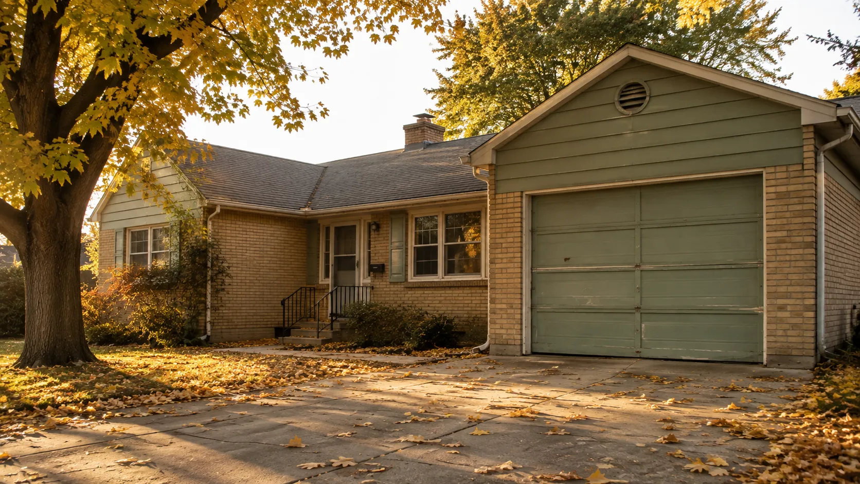 Garage door detail illustrating detached or attached: the garage door difference in minneapolis
