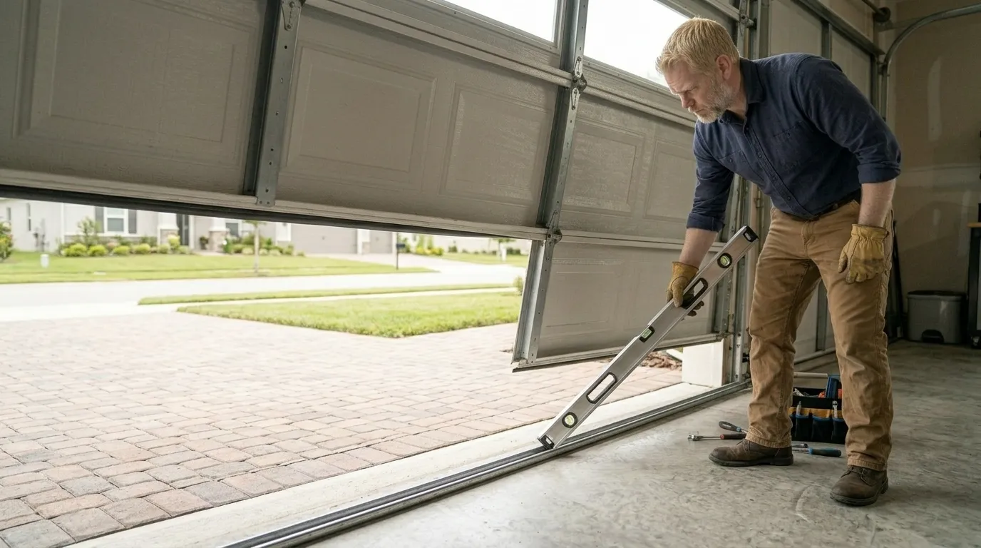 Garage Door Off Track in Minneapolis: Why It Happens and What the Fix Involves in Minneapolis