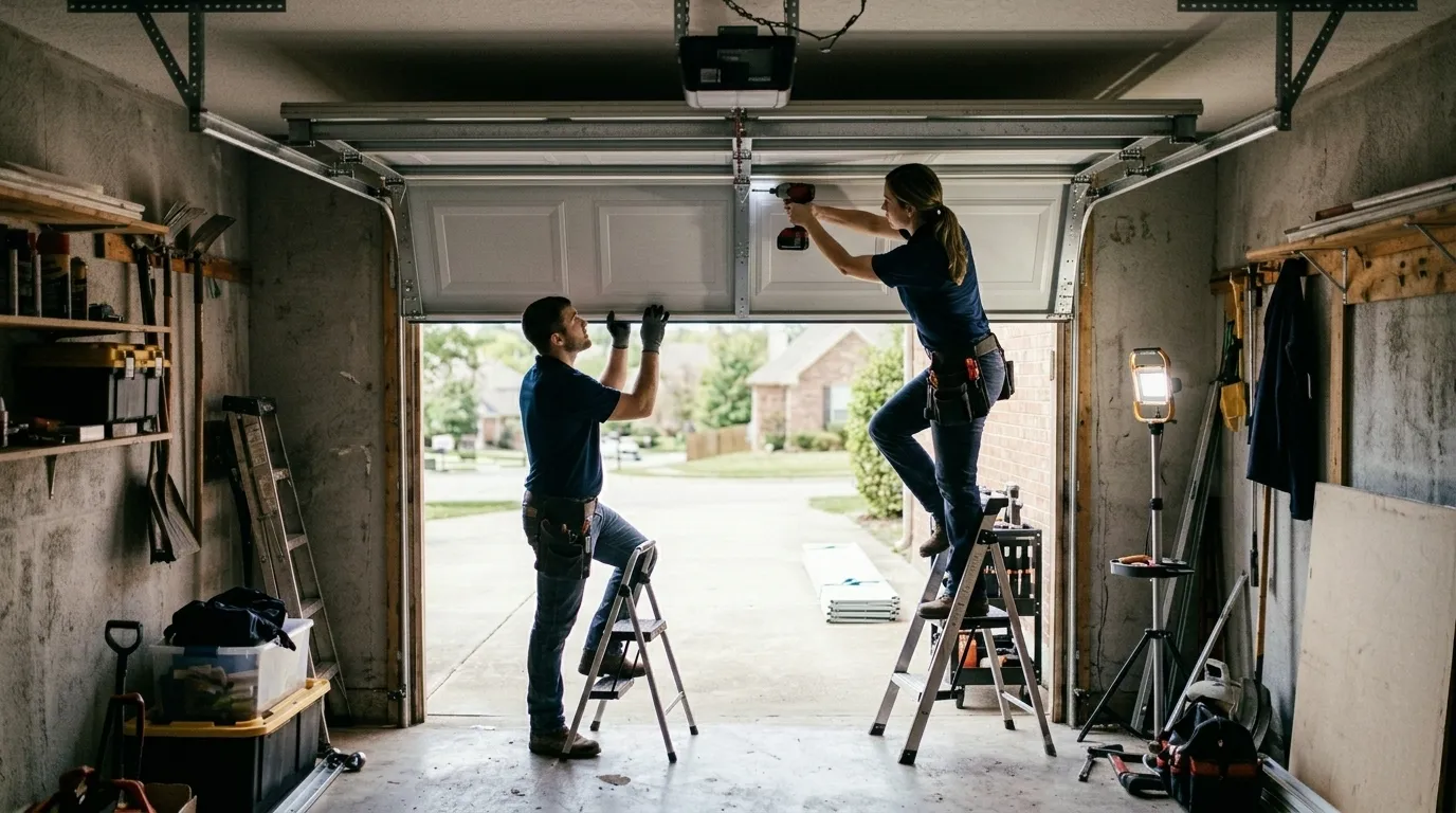 Garage Door Panel Replacement in Minneapolis in Minneapolis