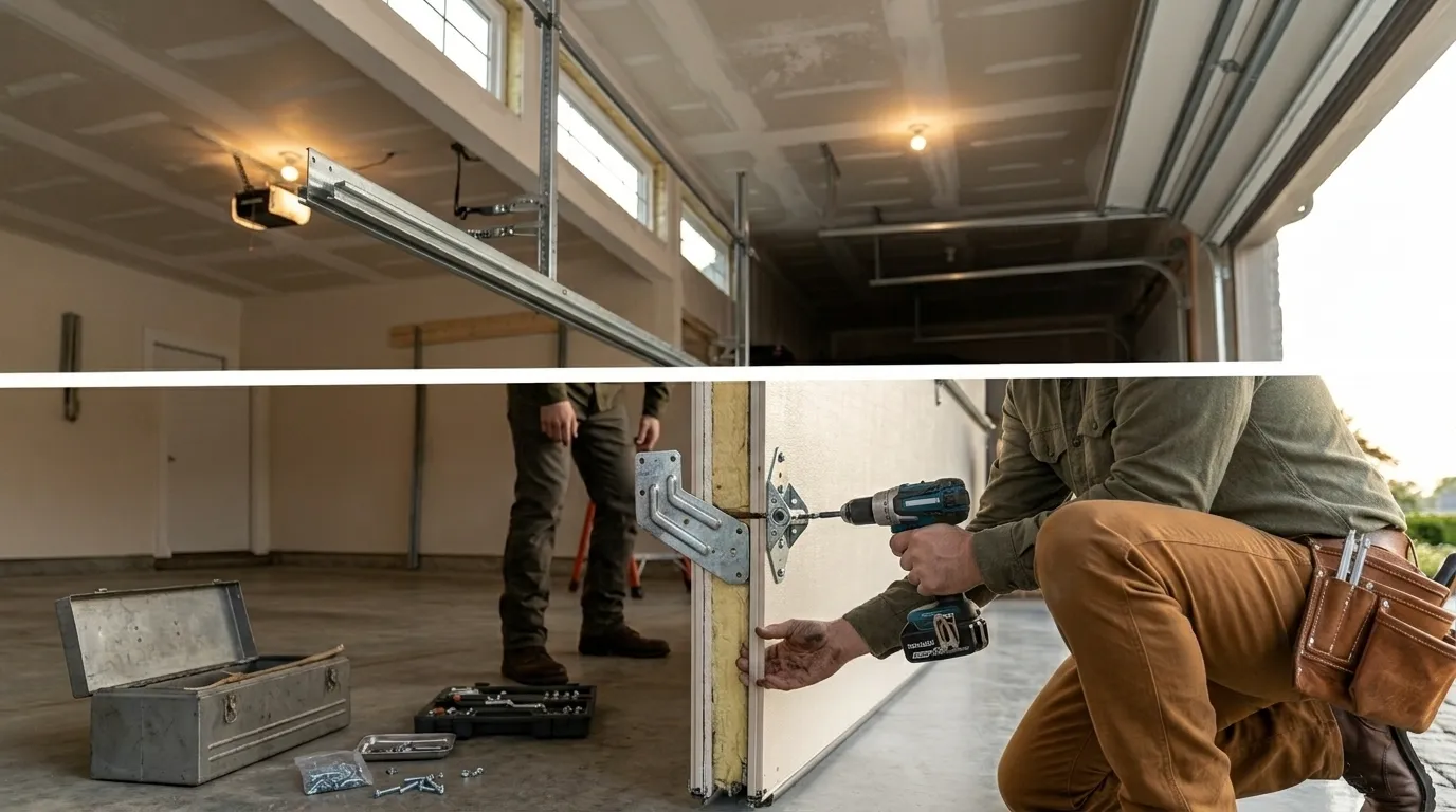 New Garage Door Installation for Falcon Heights' 1960s Housing Stock in Minneapolis