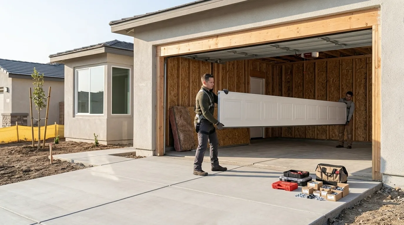 New Garage Door Installation for St. Paul's Older Housing Stock in Minneapolis