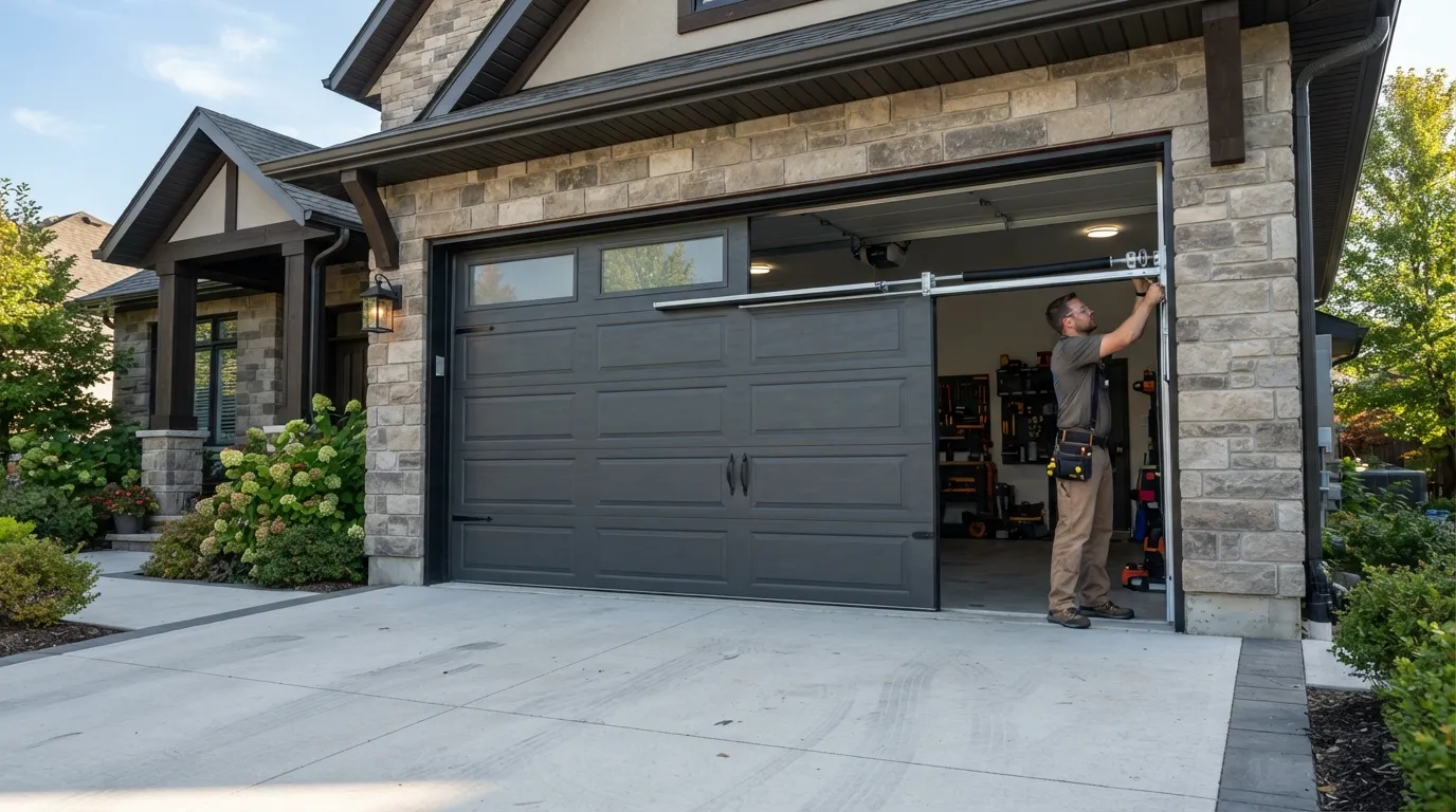 New Garage Doors for Golden Valley's 1966-Era Homes in Minneapolis