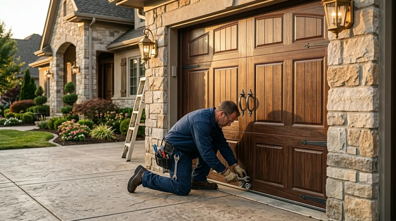 Off-Track Garage Door Repair for Falcon Heights Homes in Minneapolis