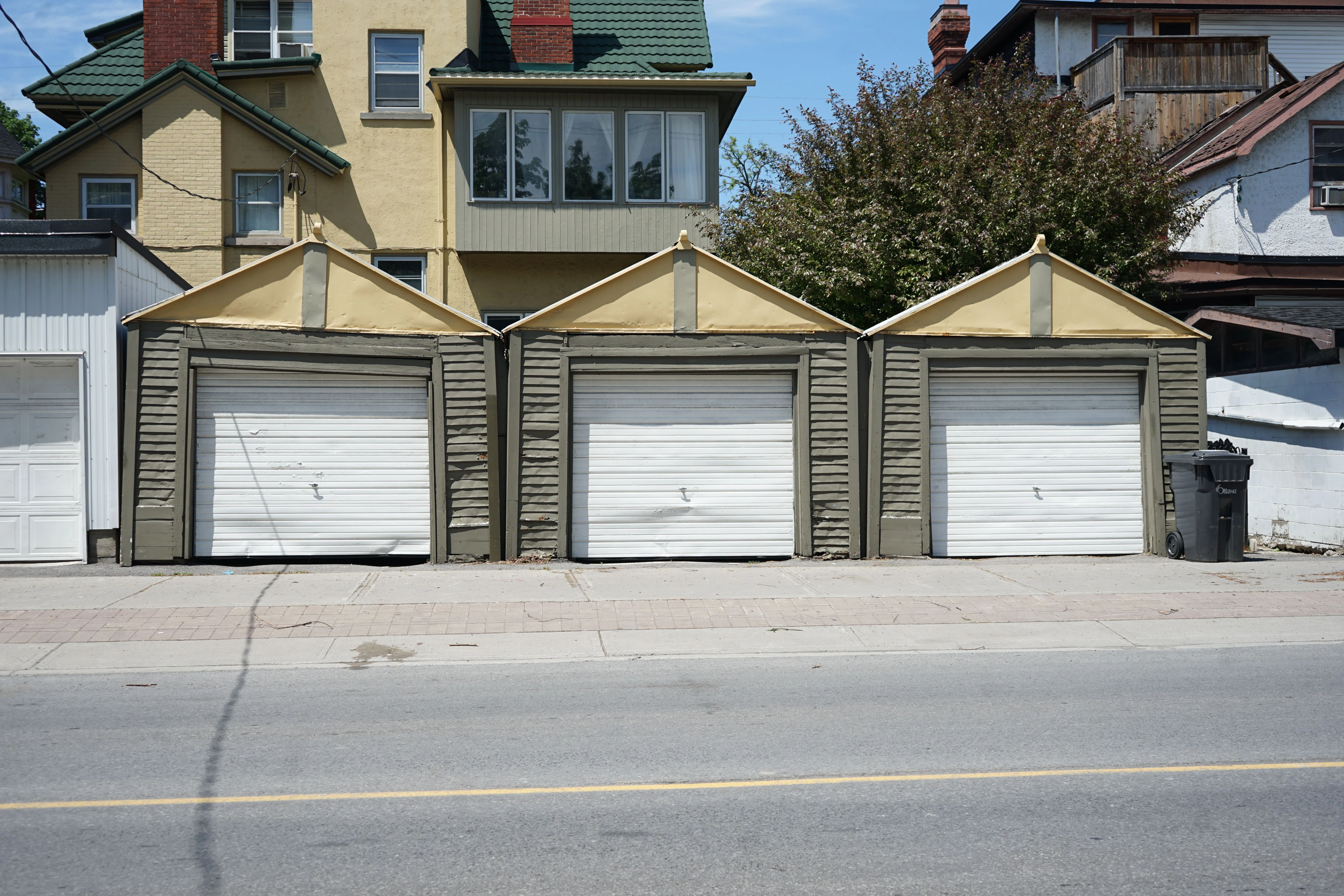 Residential garage door in Minneapolis