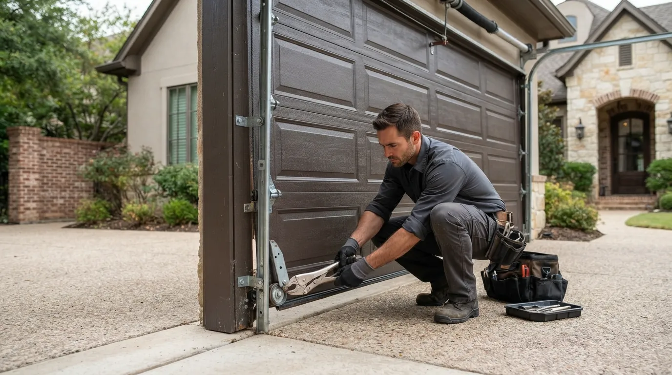 Roller Replacement for Columbia Heights' 1960s Garage Doors in Minneapolis